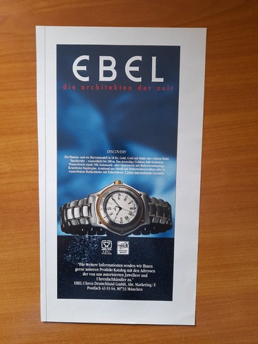 Ebel discovery uhr original - discovery,