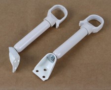 2x Haubenhalter Metall für Eicher Traktor Schlepper Motorhaube Haubenzug 07