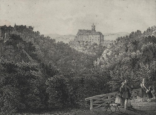Waldenburg schlossansicht - waldenburg,