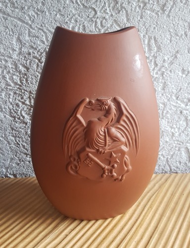 Große vase mit stadtwappen - große,
