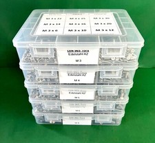 ~DIN 965 Senkkopfschraube Set Sortiment TORX Edelstahl A2  M3/M4/M5/M6/M8