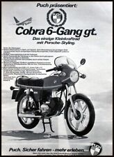 Puch Cobra GT 6-Gang, originale  Werbung aus  1977