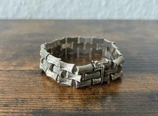 Silber Armband aus 835er Silber Antik Gliederarmband 37 Gramm 19,5 Cm