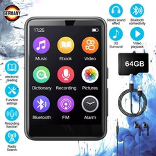 64GB Bluetooth MP3 Player LCD