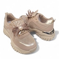 Damen Schuhe Sneaker Beige