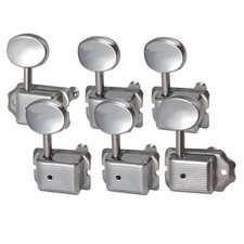 6R Vintage String Tuning Peg Tuner Runde Tasten Locking Key für ST SQ Gitarre-