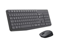 Logitech MK235 Kabelloses Set: Tastatur und Maus für PC und Laptop Neu unbenutzt