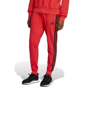  Track Pants Hose HERREN Adidas Essential 3-Stripes French Terry Rot Schwarz 
