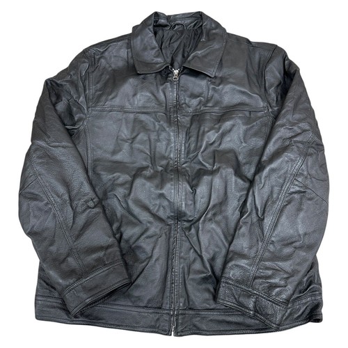 Vintage black leather - black,