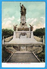 Rüdesheim (um 1905) - Nationaldenkmal auf dem Niederwald - AK 540