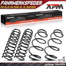 4x Federn Fahrwerksfeder Vorne