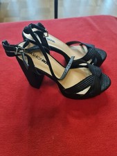 Damen Fashionnova High Heel Sandalette Gr. 43/10  Farbe: Schwarz