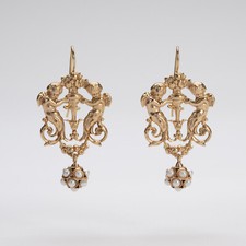 Damen Ohrringe Ohrhänger mit