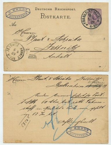 91223 ganzsache - p, 18