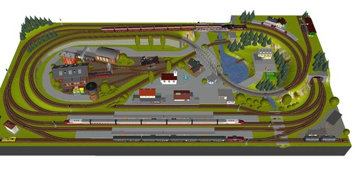 Gp3 0185 märklin gleisplan - märklin, c-gleisplan