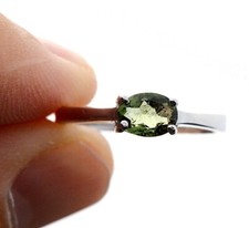 Moldavit - US8.5 / EU58 - Ring