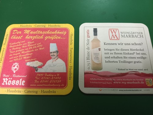Brandneu rar bierdeckel - brandneu,