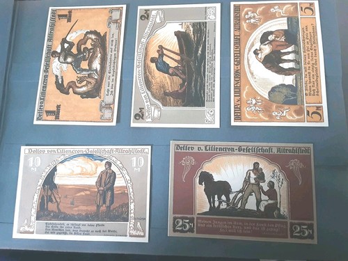 Set notgeld altrahlstedt - set, altrahlstedt/