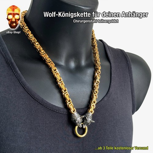 Wolf königskette für - wolf,