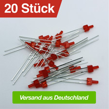 20x LED 2mm rot diffus Tower
