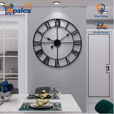 Römische Wanduhr 40cm Metall