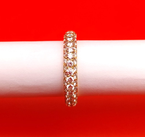 Brillantring luxus pavé aus - "luxus, pavé"
