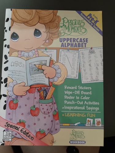 Uppercase alphabet workbook - uppercase,