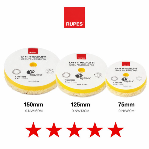 Rupes wollpad wool pad - rupes,