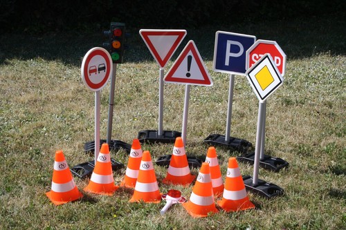 Big verkehrsschilder - ♥♥,