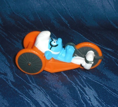 Schleich schlumpf liegefahrrad - schleich,