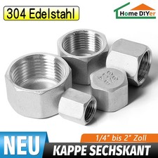 Edelstahl V2A Gewinde Fitting