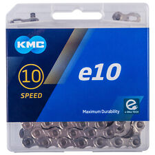 KMC E-Bike Kette E10 122 Glieder X-Bridge exzellentes Schaltverhalten f. 10-fach