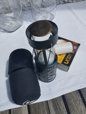 UCO Kerzenlaterne Zeltlaterne Outdoor Laterne mit Neoprenhülle und Ersatzkerzen