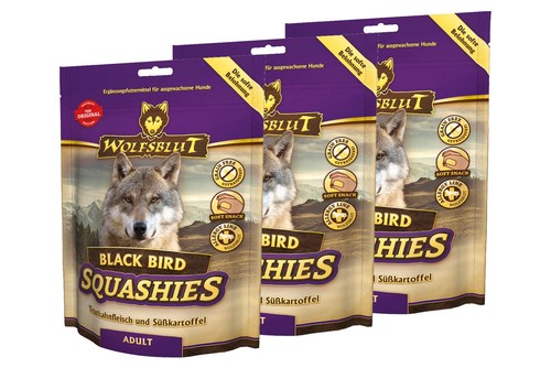 Wolfsblut squashies black - black, bird