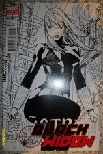 Black Widow Volume 4 #1 2nd print skecth Variant 2010 Wolverine cameo nm 0-1