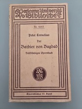 Reclam Opernbücher um 1900