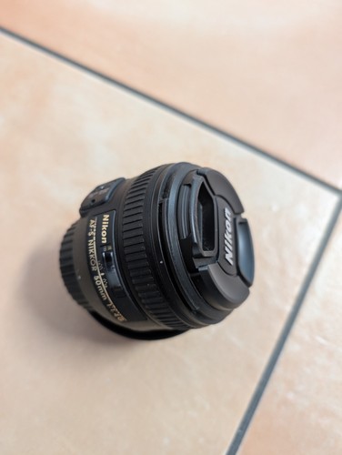 Nikon objektiv 8 f 50mm - 1.8,