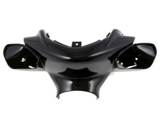 Verkleidung Lenker schwarz, Original Yamaha für Yamaha Aerox, MBK Nitro Ersatz