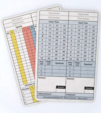 Handball Schiedsrichter Spielnotizkarte - 100% aus Altpapier - made in Germany