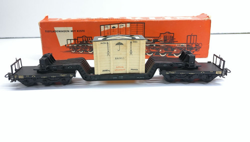 Märklin 4618 tiefladewagen - märklin,
