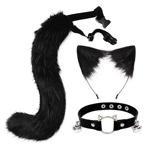 Kunstfell fuchs wolf ohren - kunstfell,