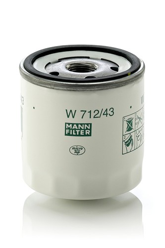 ölfilter mann filter 712 - w, 712/43