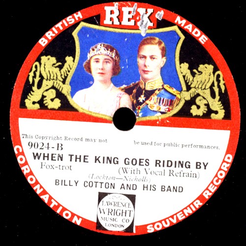 Billy cotton his band when - billy, &