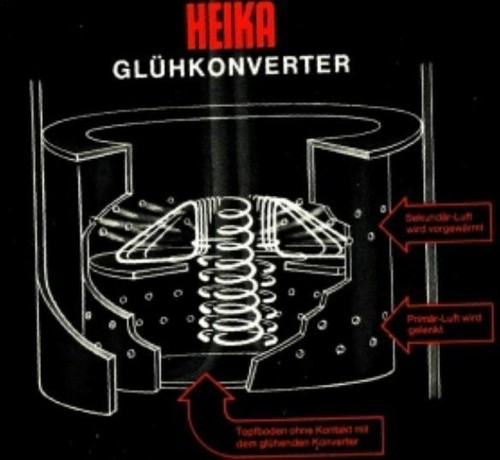 Heika glühkonverter ölsparer - heika,