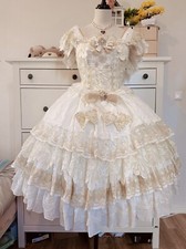 Lolita egl wedding dress Hochzeit brautkleid kurz Schwanz J Fashion 