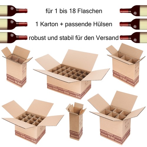 Flaschenversandkartons
