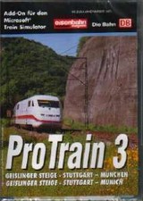 PRO TRAIN 3 Geislinger Steige Train Simulator AddOn NEU