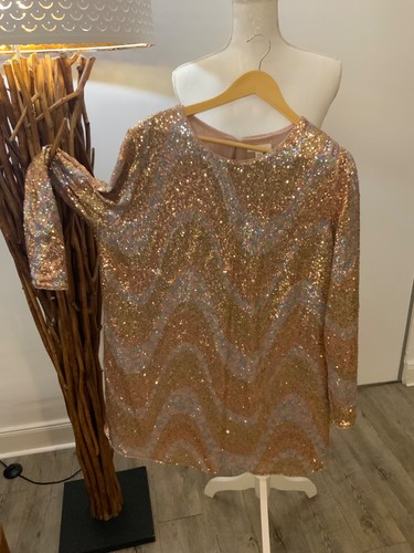 Kurzes pailletten kleid - kurzes,
