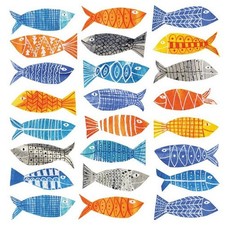 20 Servietten Atlantic Bunte