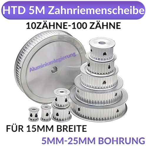 Htd zahnriemenscheibe - htd, 5m